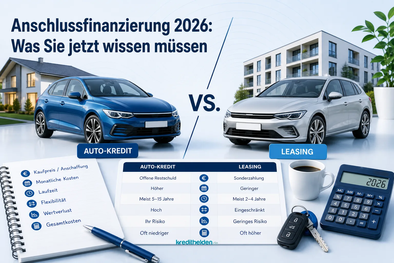 Anschlussfinanzierung 2026: Was Sie jetzt wissen müssen, bevor Ihre Zinsbindung ausläuft