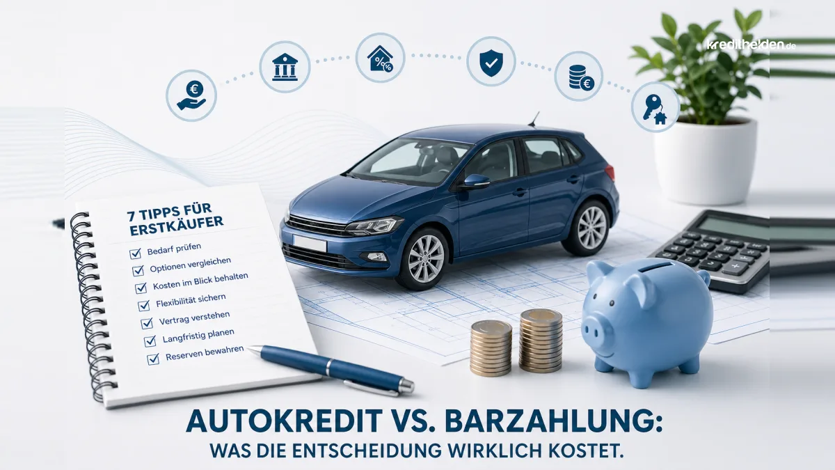 Autokredit vs. Barzahlung: Was die Entscheidung wirklich kostet – und wann sie sich dreht