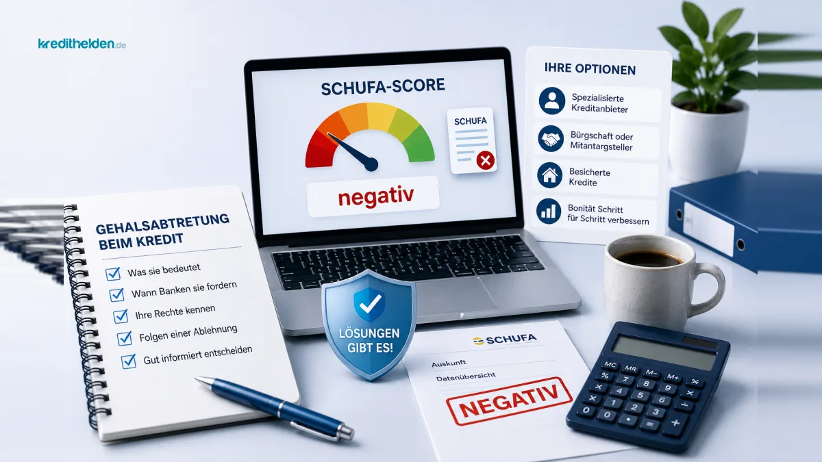 Gehaltsabtretung beim Kredit: Was das bedeutet – und wann Banken wirklich darauf bestehen