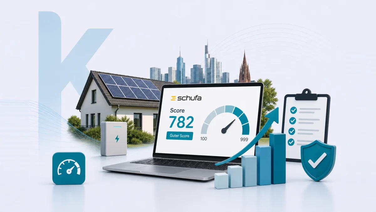 Photovoltaik finanzieren 2026: Wie KfW-Kredit, Zuschuss und Baufinanzierung zusammenspielen