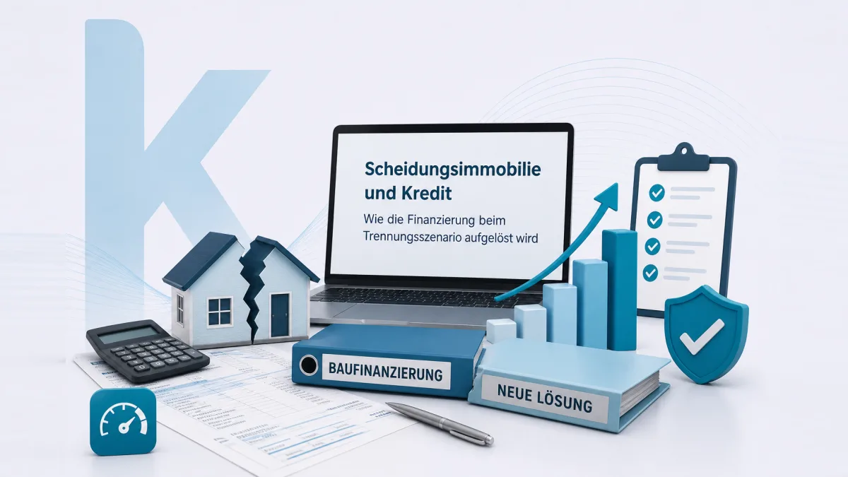 Scheidungsimmobilie und Kredit: Wie die Finanzierung beim Trennungsszenario aufgelöst wird