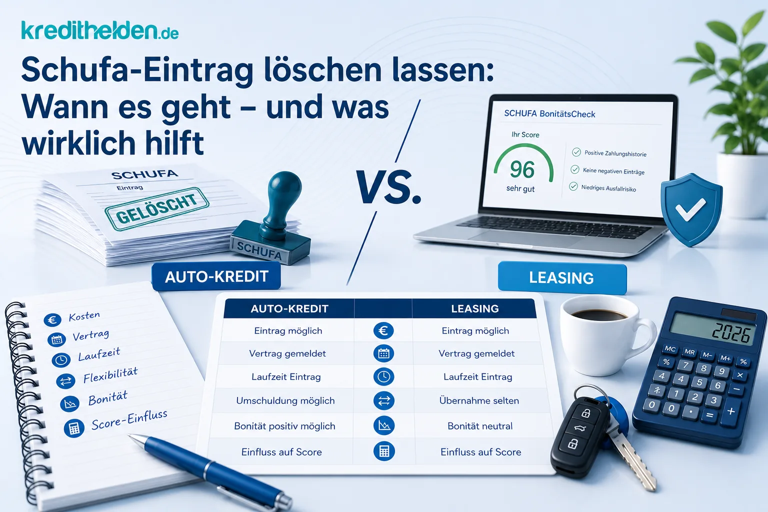 Schufa-Eintrag löschen lassen: Wann es geht – und was wirklich hilft