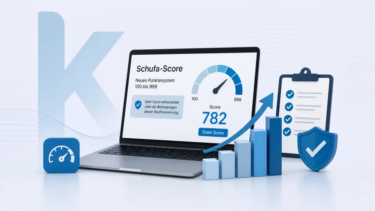Schufa-Score und Baufinanzierung: Wie viel Punkte zwischen Zusage und Ablehnung liegen