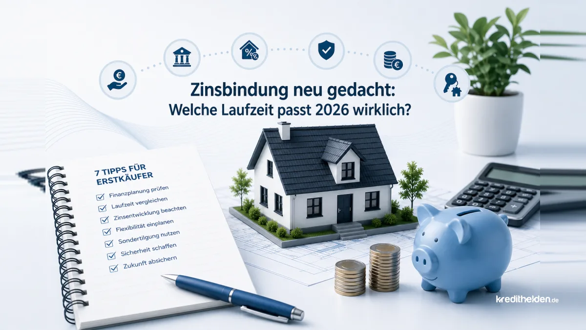 Zinsbindung neu gedacht: Wie lange sollte ein Baudarlehen 2026 wirklich laufen?